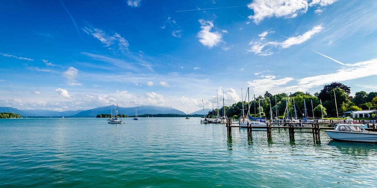 Uniqe I 95Qm I Bergblick I Garten I Bbq I Seenah Prien am Chiemsee Zewnętrze zdjęcie