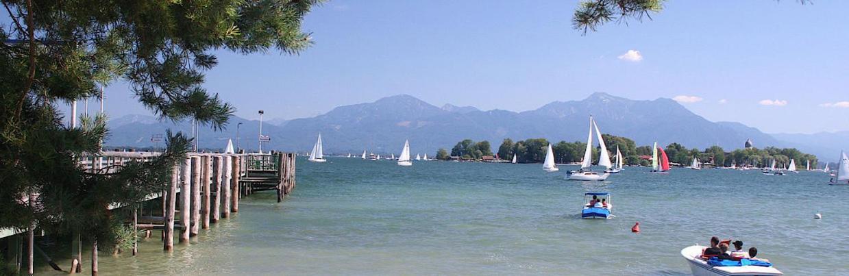 Uniqe I 95Qm I Bergblick I Garten I Bbq I Seenah Prien am Chiemsee Zewnętrze zdjęcie